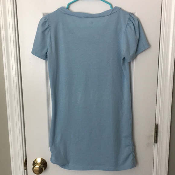 Blue Short-sleeved Tee by Gap Maternity - Picture 2 of 9